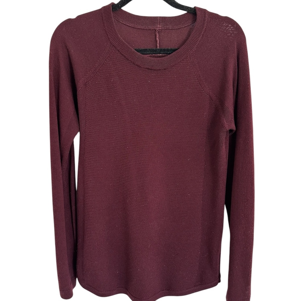 Lululemon Merlot Sweater Tunic Size 6